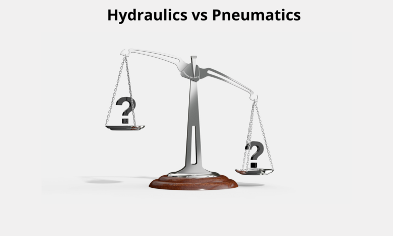 Hydraulics vs Pneumatics