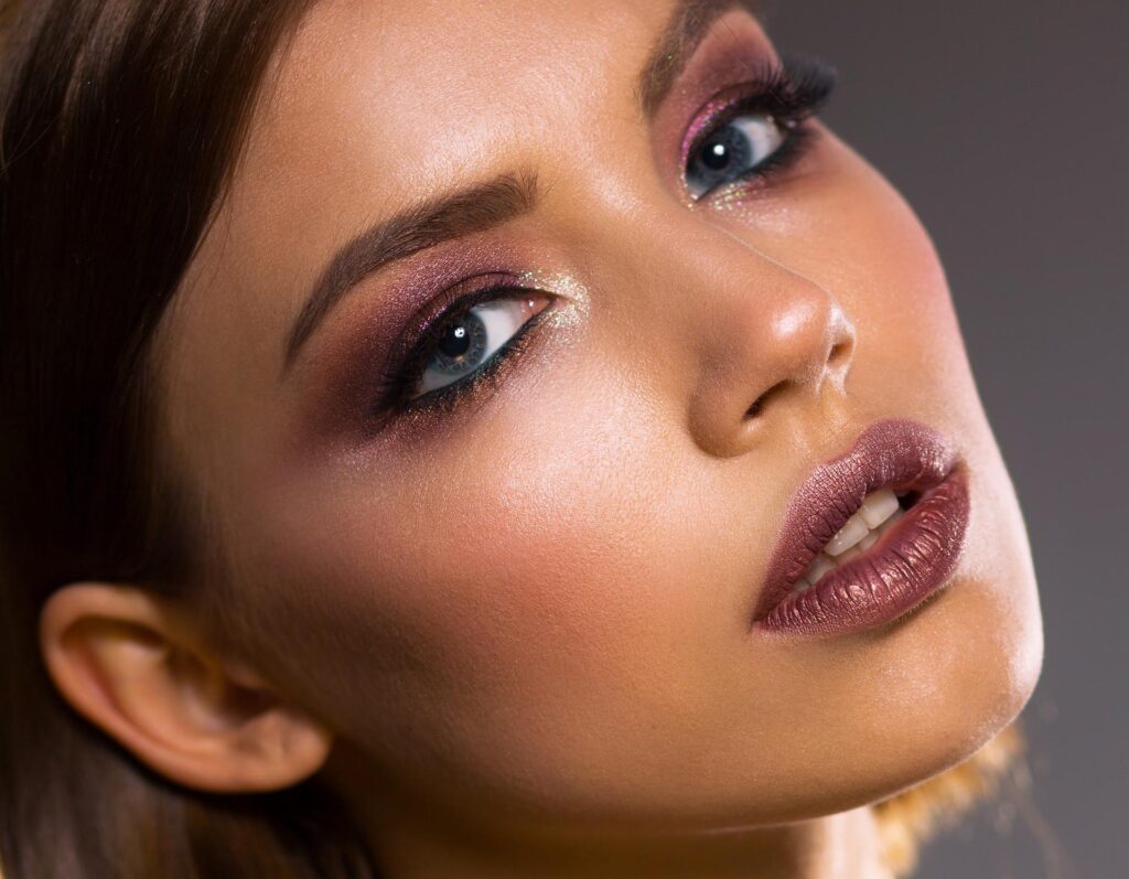 glowing skin
