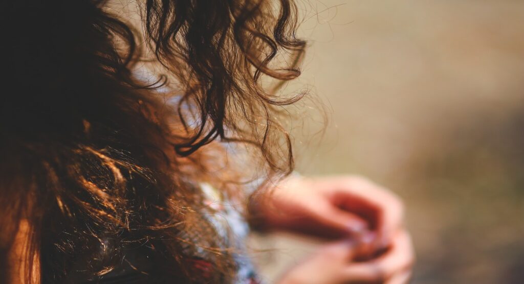 curly hair